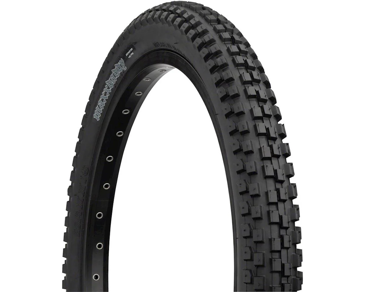 Maxxis MaxxDaddy BMX Tire (Black (20") (2.0") (406 ISO) (Wire) (Single Compound)